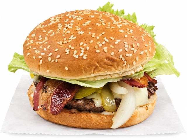 Bacon Cheeseburger.