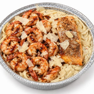 Shrim & Salmon Alfredo