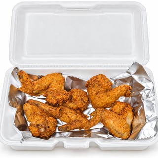 Chicken Wings (5 Pieces No Fries)