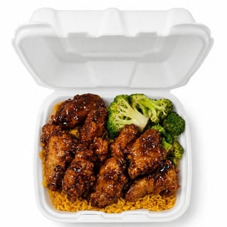 Jerk BBQ Wing Fried Rice Platter