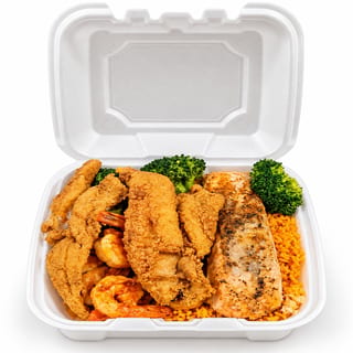 Fish,Shrimp & Salmon Fried Rice (Owner)