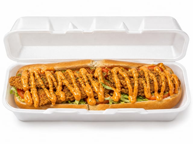 Lagos Fish Hoagie.