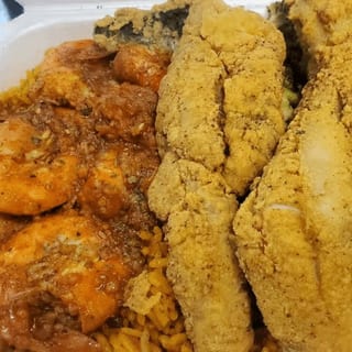Fish & Shrimp Fried Rice