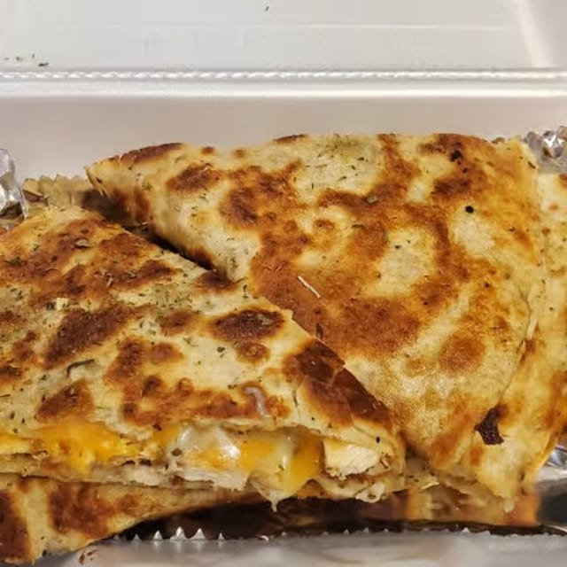 Buffalo Chicken Quesadilla.