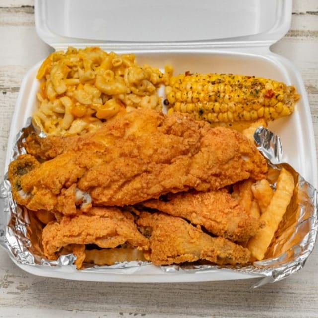 Fried Fish Platter.