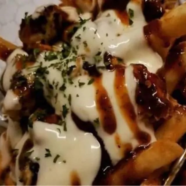 Jerk Chicken Fries.
