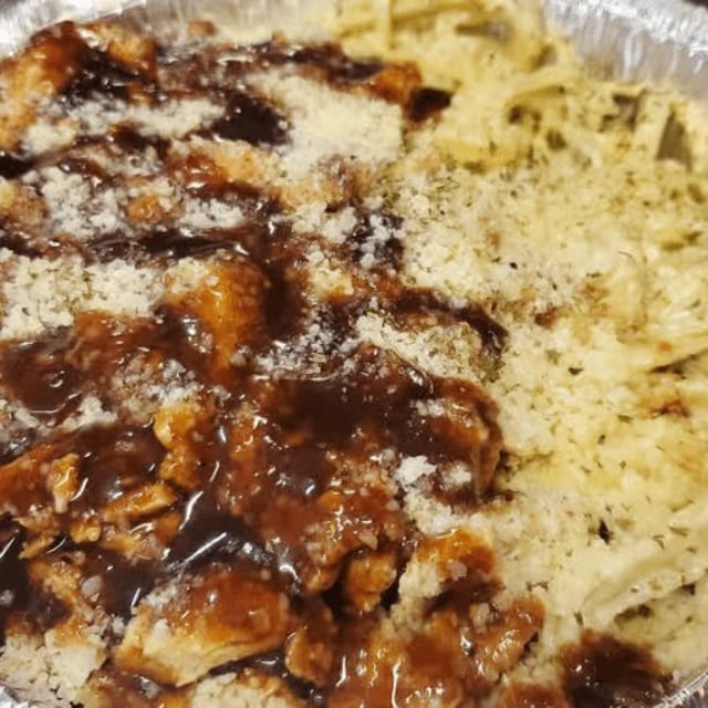 Jerk Chicken Alfredo.