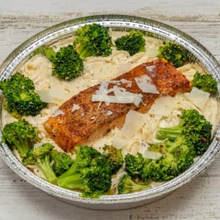 Salmon Alfredo