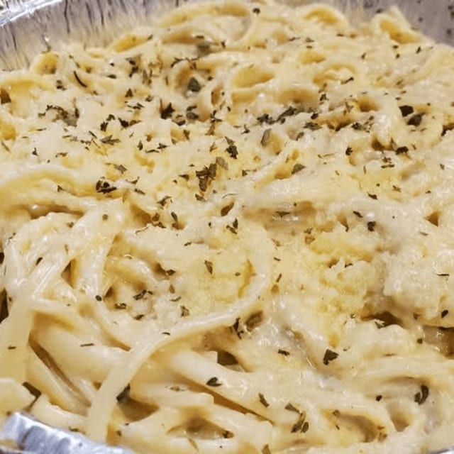 Plain Alfredo.
